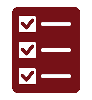 Wedding Catering check list icon