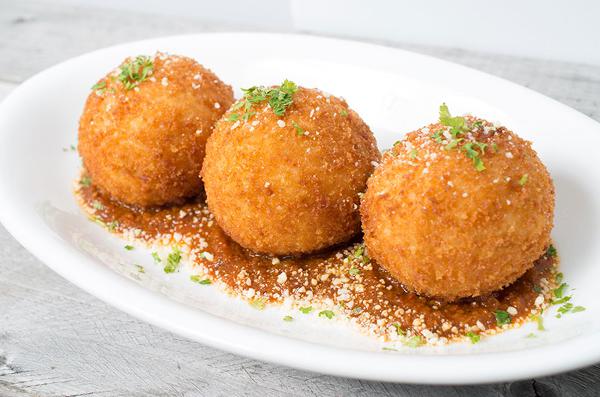 Shared rice balls as part of our Wedding Catering in Berkshire and Reading